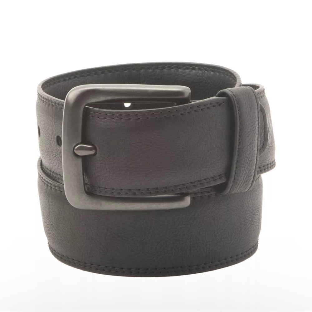 Columbia Men’s Casual Synthetic Leather Comfort Belt Brown Size 34 NWT